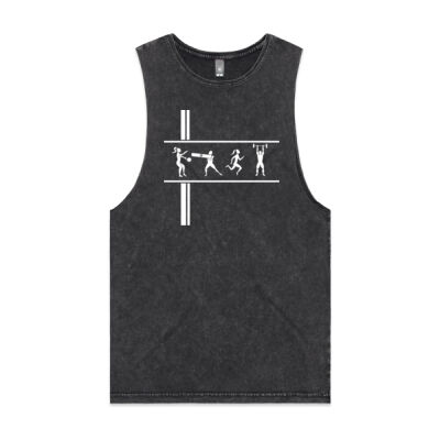 Mens - Lonedog - Barnard Singlet - Light Brand Thumbnail